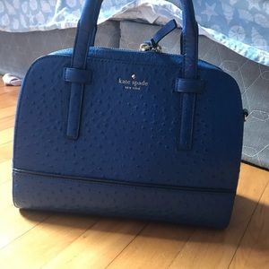 Kate Spade leather Ostrich bag